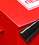 Настенная перекидная система а3 на 10 рамок (красная) - Настенные перекидные системы - Магазин охраны труда Протекторшоп в Саратове